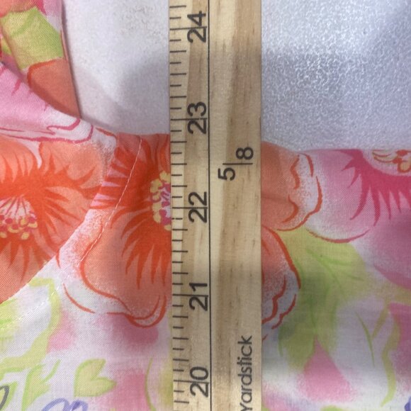 Erika & Co.  Long-Sleeve Button-Up Shirt  Womens Size L Floral Cotton - Picture 7 of 10